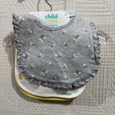 3 Child Of Mine Bibs Girls New