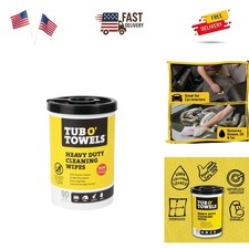 10" x 12" Heavy-Duty Citrus Wipes - 90 Count for All Surfaces and Stains