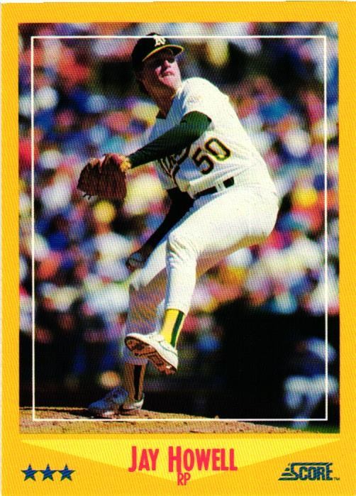 1988 Score #522 Jay Howell