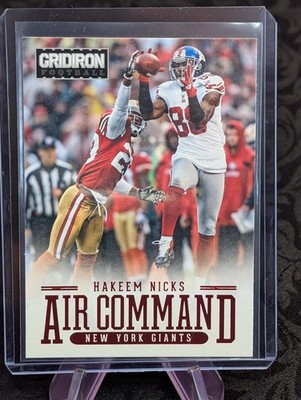 Hakeem Nicks, 2012 Gridiron Football,''Air Command- Red'', NY Giants