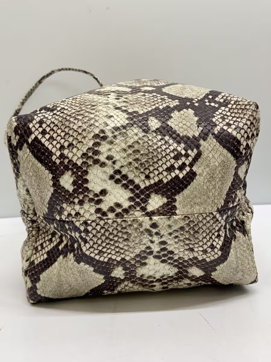 A.la Malva Drawstring Bag -- Animal Python Print - image 4