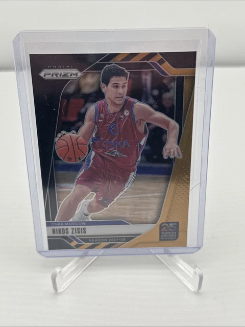 2024-25 Prizm EuroLeague Nikos Zisis #31 Black Gold /5 SSP