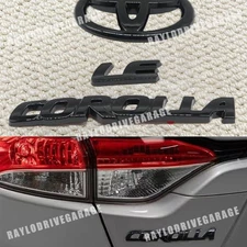 Rear Overlay Badge Emblem Nameplates For 2020-2025 Corolla LE Letter PT948-02201