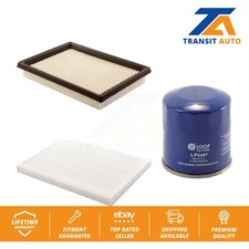 Air Cabin Engine Oil Filters (3 Total) Kit For Nissan Rogue Sentra KFM-100330