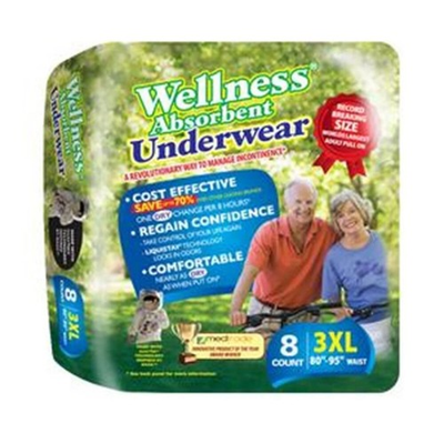 #ad Wellness Absorbent Underware. A Revolutionary Way To Manage Incontinence $21.00