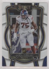 2022 Panini Select Club Level White Prizm 22/35 Joshua Ezeudu #227 0q4s