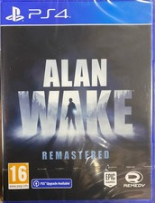 Image of Alan Wake Remastered Sony PlayStation 4 PS4 PS5 Upgrade Factory Sealed NEW