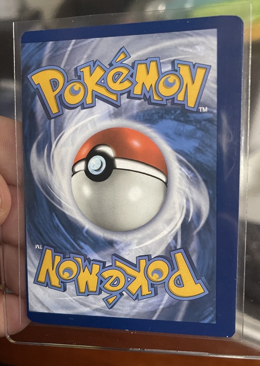 Pokemon Card - Error Major Miscut Charizard ex Paldean Fates 125