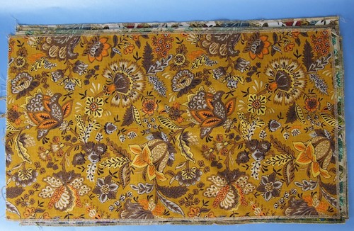 Vintage John Wolf Textiles 100% Cotton Swatch 24" - Picture 9 of 40