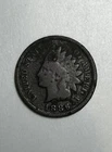 1886 Indian Head Cent Good Condition Semi Key Date Exact Coin Imaged #JK3