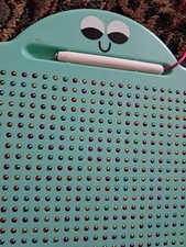 Gigglescape Magnetic Drawing Board with Tethered Magnetic Pen