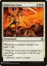 x1 Righteous Cause - Mystery Booster - NM - MTG