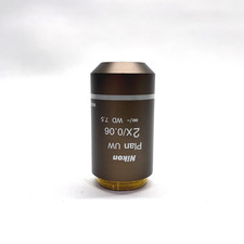 Nikon Microscope CFI Plan UW 2X Objective Ultra Wide