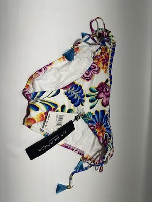 Flor De Paradiso Side Tie Hipster Bikini Bottom   US Size 10