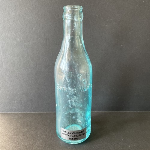 Antike um 1910 JD BRAUN blaue Glasflasche Soda GRAVENHURST KANADA geprägte Destille - Bild 4 von 18