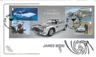 2020 James Bond MS, Cotswold FDC (unaddressed), On the Rocks - Bond Street SpHS