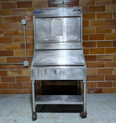 Carter Hoffmann CW4-20 Bulk Tortilla Chip Warmer Gravity Feed 40 Gallon w/ Stand