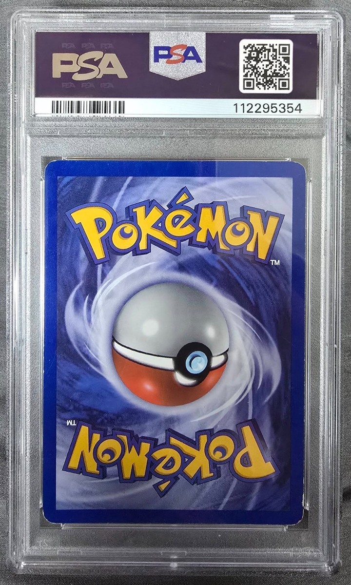 2007 ピカチュウ P5-INVERTED BACK ERROR PSA8