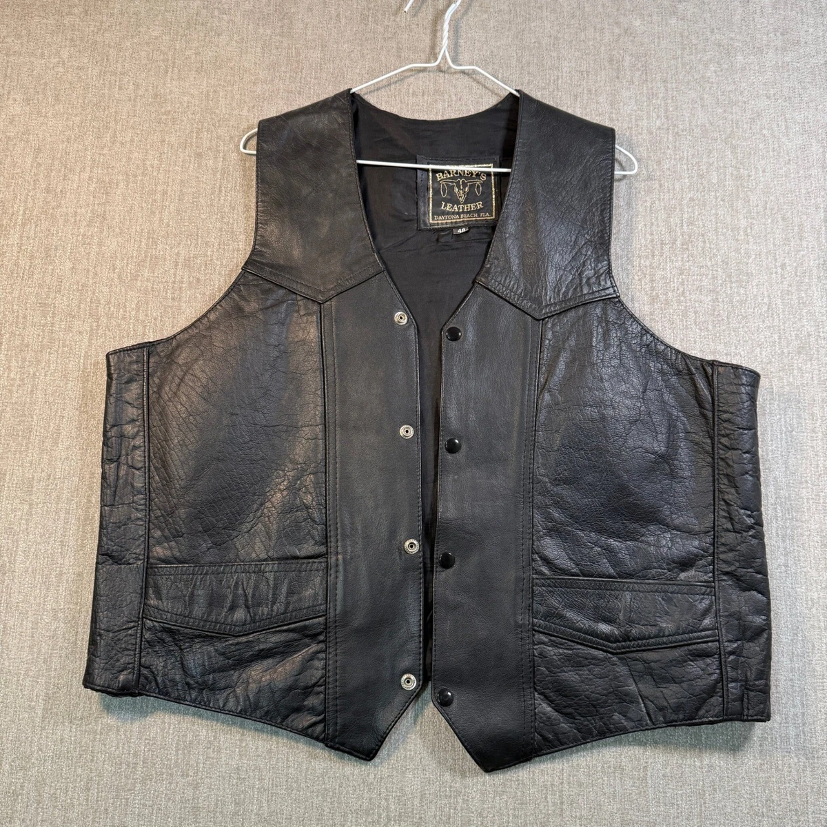 Barneys New York Leather Outer Shell Vests for Men for Sale | Shop