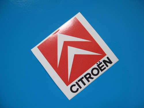 CITROEN chevron race rally sticker/decal x2 - 第 1/1 張圖片