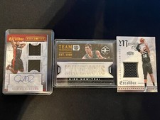Dirk Nowitzki Jersey /149, Josh Richardson RC Auto /75, LaMarcus Aldridge Jersey