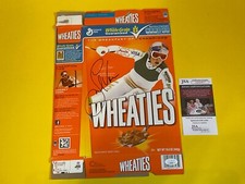 WHEATIES OLYMPIC SKIING LINDSEY VONN SIGNED JSA