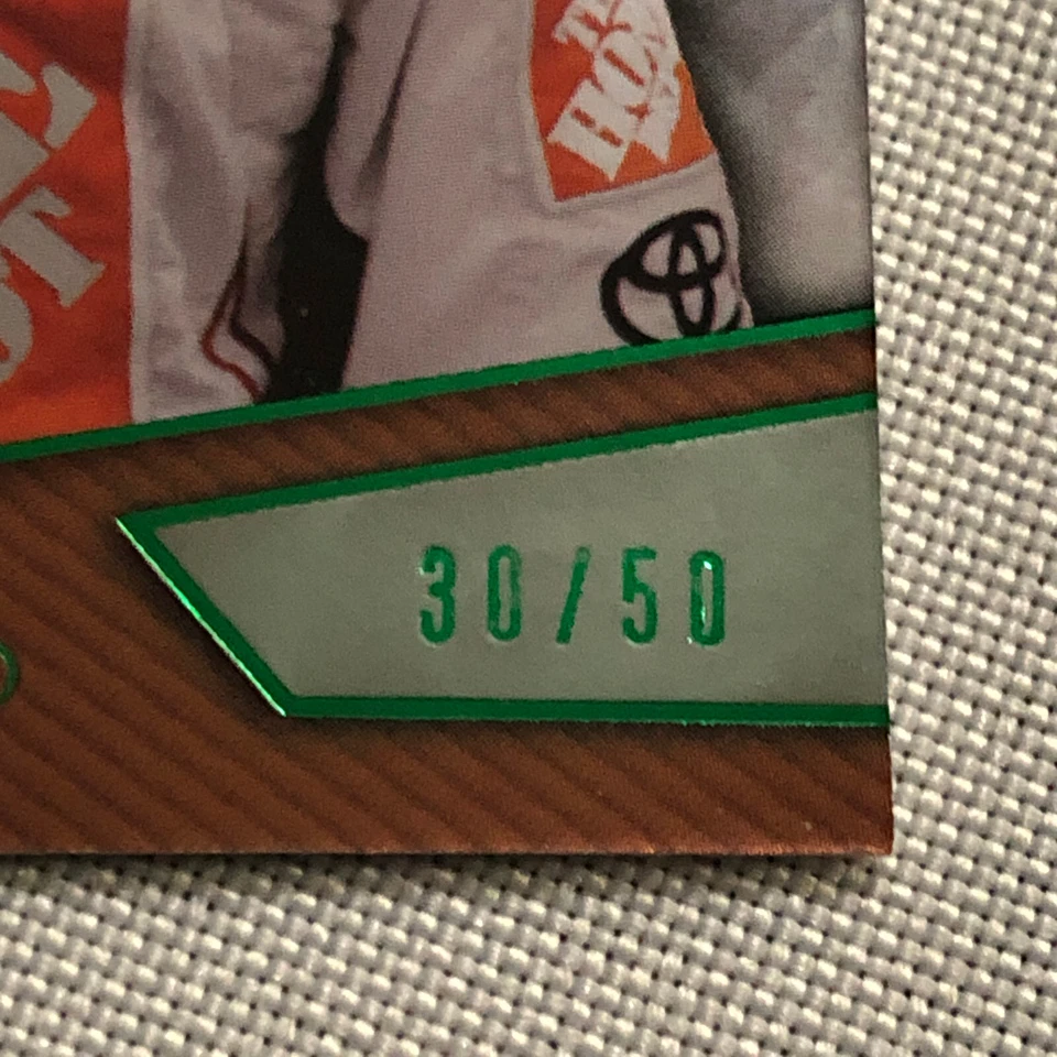 2010 Press Pass Showcase Joey Logano Parallel Insert Lot 2x /50 /499 - Image 4 of 4