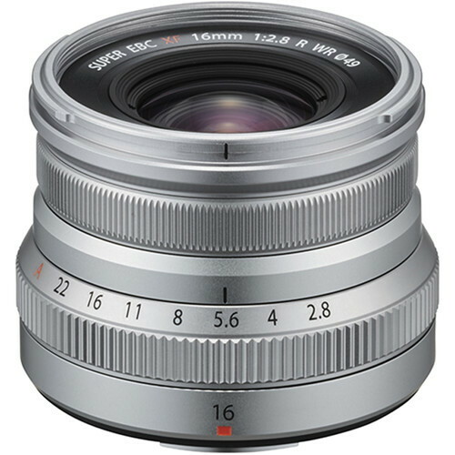 FUJIFILM 16611693 XF 16mm F2.8 R WR Lens SILVER for X 97314 JAPAN