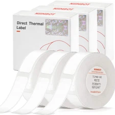 1/2 inch Label Stickers Self-Adhesive Tape Thermal Paper for NIIMBOT D110 D11