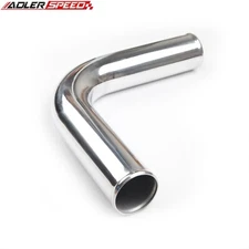 90 Degree 3.5" OD Aluminum Mandrel Bend Turbo Intercooler Pipe Tubing L=600MM