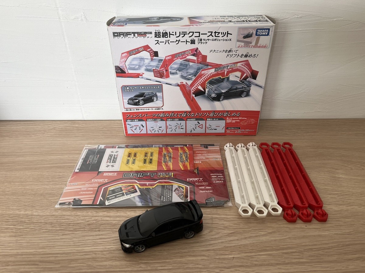 Used Very Rare DRIFT PACKAGE NANO TAKARA TOMY DRIFT AWD LANCER