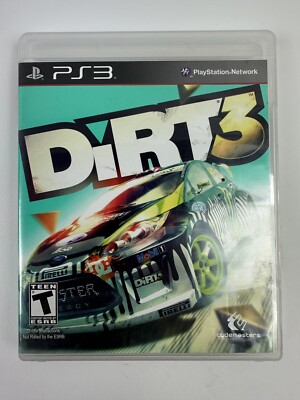 Sony PlayStation 3 PS3 Dirt 3 Rally Racing Game Complete CIB + Manual