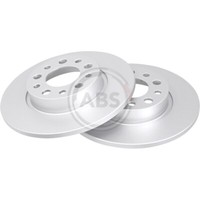 A.B.S. 2X Bremsscheibe Hinten 278 Voll FüR Fiat 500X 334_ 334 Jeep