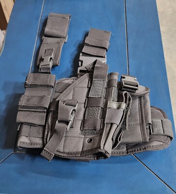 Ops Gear Drop Leg Holster Universal Medium To Large Framed Pistols 
