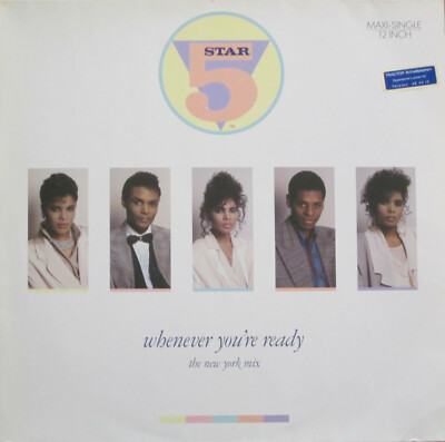 Five Star - Whenever You're Ready: The New Yor Mix (12'' Vinyl Maxi-Single 1987)