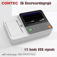 Nouveau moniteur ECG numérique à 3/6 canaux ECG, électrocardiographe
