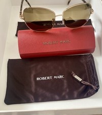 ROBERT MARC Gold Mirrored Lenses /Hand made In FRANCE