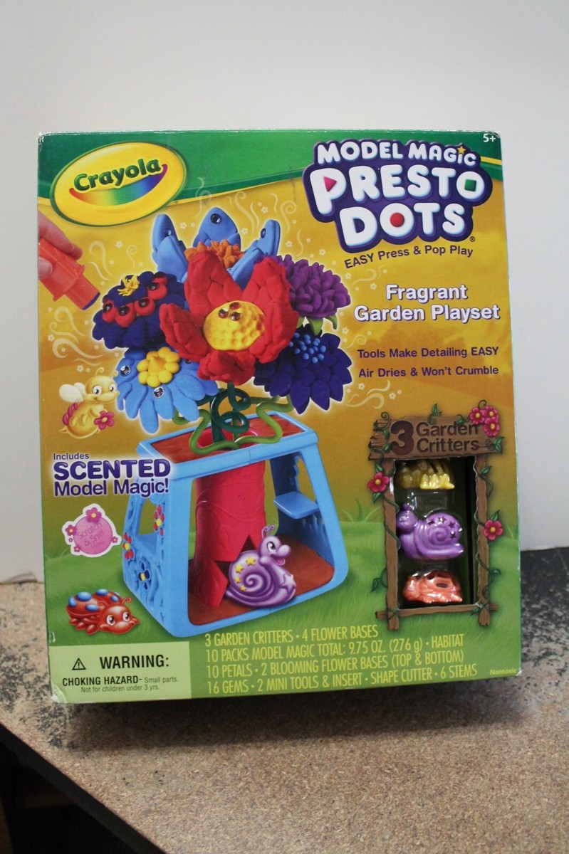 NEW Crayola Model Magic Presto Dots--"Fragment Garden Playset" NEW