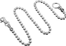 simple Bead Wallet chain Long Metal pant keychain
