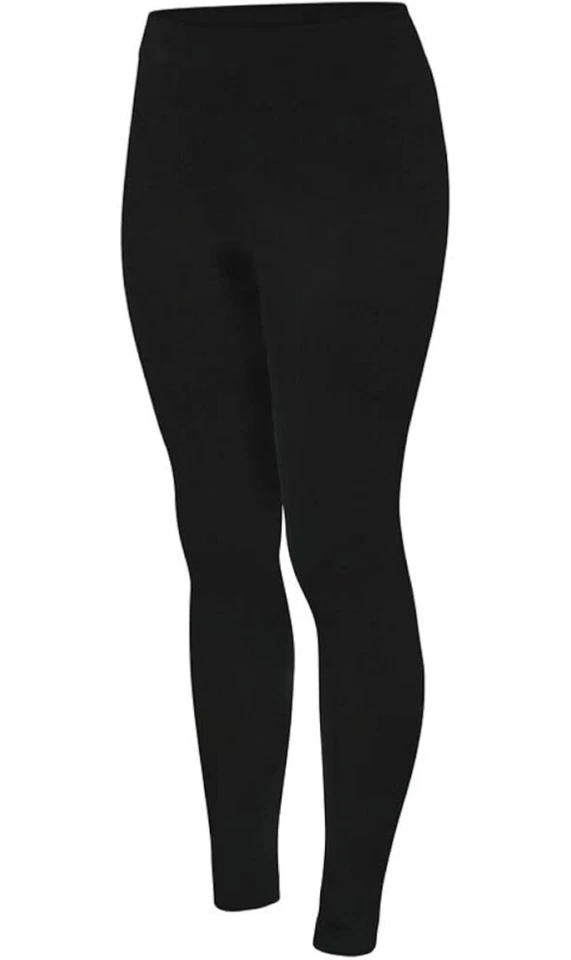 New Terramar Women’s Extreme Plush Fleece 4.0 Black Thermal Pants W9108- XL - Image 2 of 4