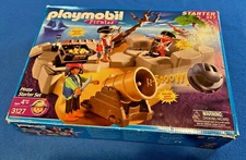 Playmobil 3127 Pirates Starter Set with Playscape Complete in Box 2001