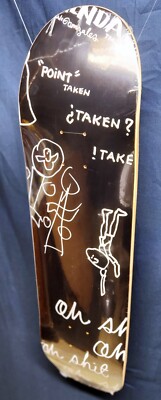 (2018) ~ Mark Gonzales X Agenda Trade Show / LTD (8.25'') Skateboard Deck!