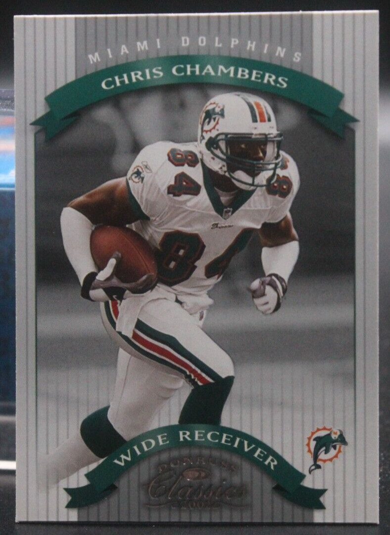 Chris Chambers (Dolphins/Wisconsin Badgers) - 2002 Donruss Classics #74