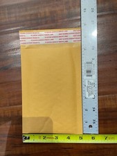4x8 4x7 Kraft Self Seal Bubble Mailer Padded Envelope, 000 box of 500 pcs