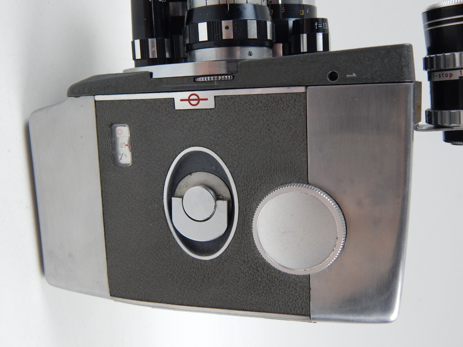 RARE Yashica T3 8mm Movie Camera w/ Grip, All Lenses, Cine Meter, & Case WORKING