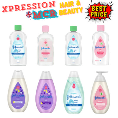 Johnson's Baby ätherisches Öl & Lotion - 100 - 200 - 300 - 500 ml UK-Verkäufer