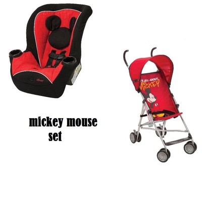 mickey mouse stroller set
