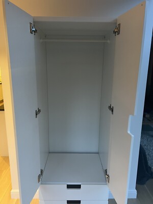 IKEA Stuva Kids Wardrobe, Drawers and Shelf Unit - Blue White