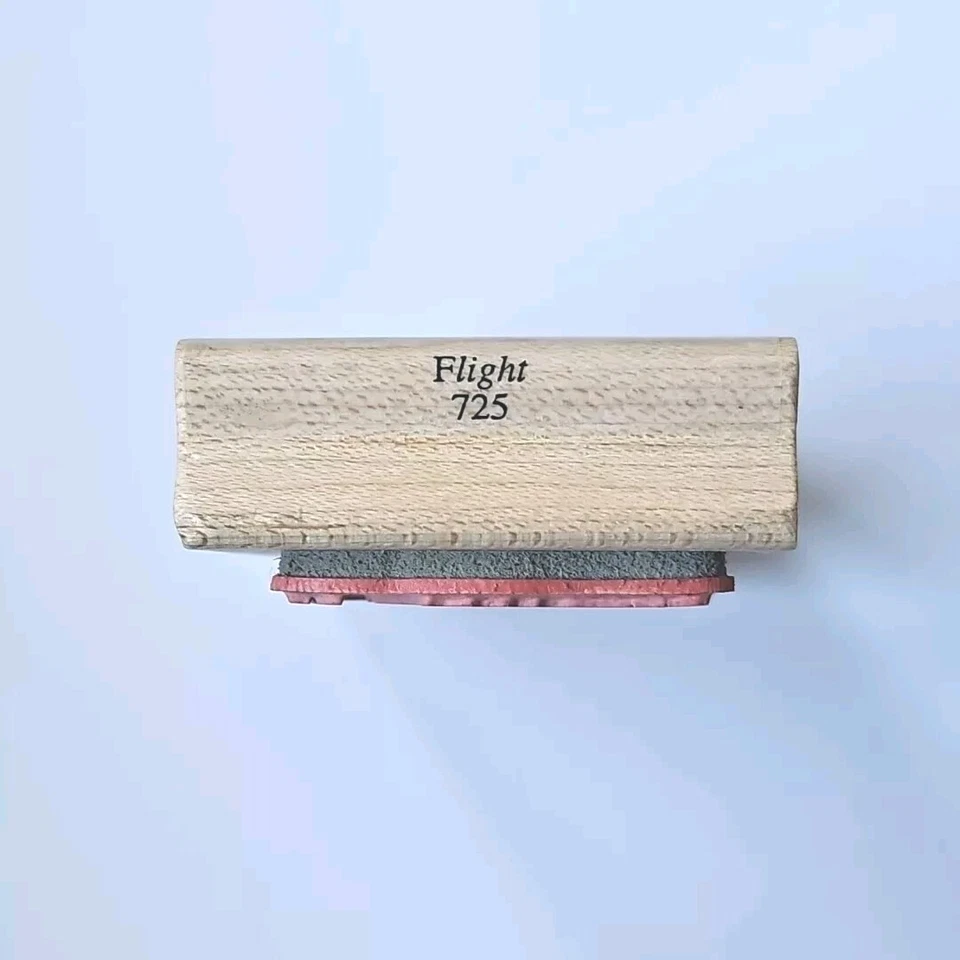 FLIGHT #725 Acey Deucy резиновый штамп женщина вентилятор колибри Senorita красоты H333 - Изображение 4 из 4