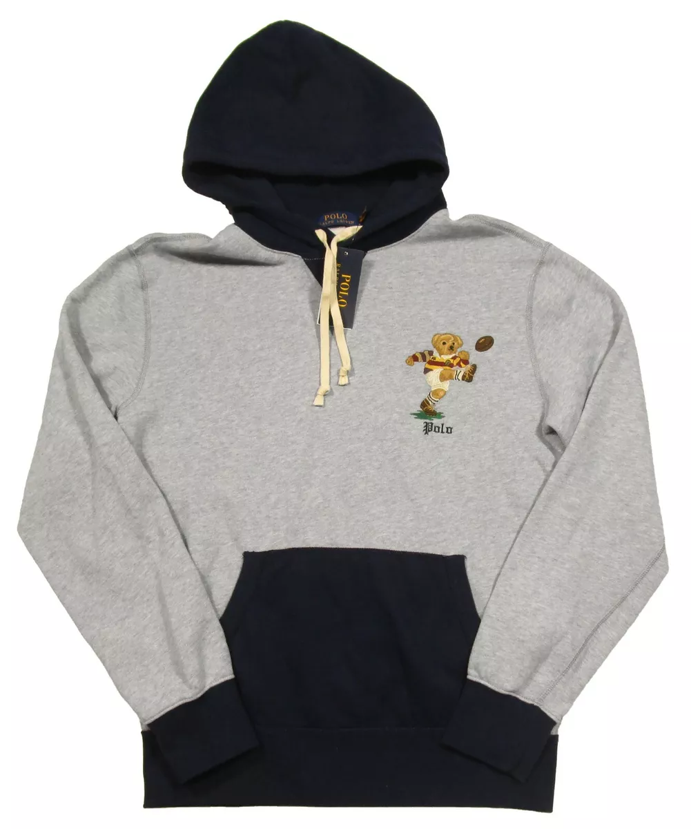 Ralph lauren rugby bear hoodie 2025
